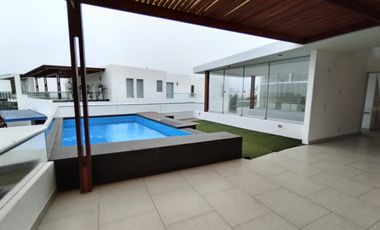 Vendo Casa De 2 Pisos -   Puerto Nuevo – Frente a la Laguna Condominio Privado -Km 71 Panamericana  Sur