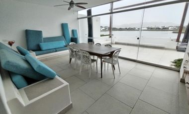 Vendo Casa De 2 Pisos -   Puerto Nuevo – Frente a la Laguna Condominio Privado -Km 71 Panamericana  Sur