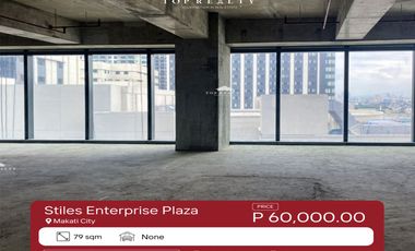 Office space for Lease in Makati City, 79sqm Space in Stiles Enterprise Plaza