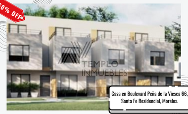 Vendo Increible casa en Cuernavaca Santa Fe Residencial