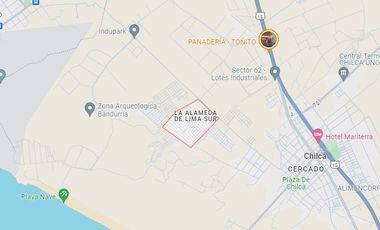 ¡Vendo Terreno 180m2! Alameda de Lima Sur - Chilca