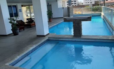 Departamento en Renta, Manta, Ecuador, Edificio Arrecife, Ciudadela Pedro Balda