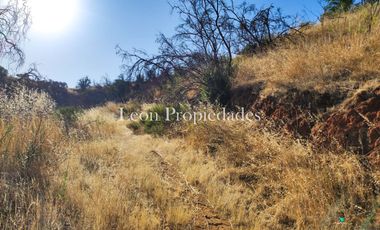 Leon Propiedades vende Terreno de 4 ha. en sector Los Naranjos, Curacavi.