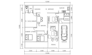 Rumah Dijual di Karanganyar Solo Dekat Kampus UNS