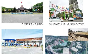 Rumah Dijual di Karanganyar Solo Dekat Kampus UNS