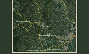 Vendo Lotes campestres sector aeropuerto tunel de oriente, rionegro llanogrande