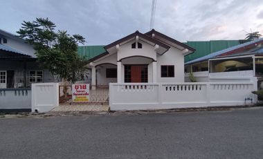 House for sale 48 sq.wah Naphapan Land Village Phlu Ta Luang Soi 4 Sattahip , Near U-Tapao Airport