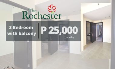 Ready to move in 2-BR in Pasig Accessible Location 25K Monthly