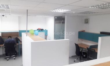 Oficina en Venta con excelente ubicacion en el Centro Financiero de San Isidro, frente a parque y a media cuadra de Javier Prado