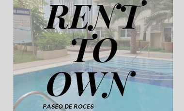 Three bedroom rent to own  Makati in chino Roces condo unit