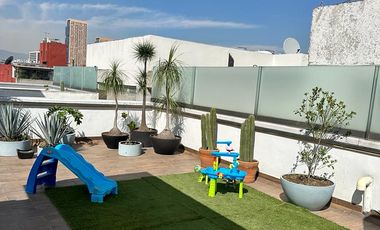 DEPARTAMENTO P.H. EN VENTA CON TERRAZA EN POLANCO