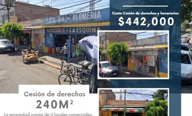2 LOCALES EN VENTA EN VICTORIA, NAUCALPAN DE JUÁREZ, EDOMEX