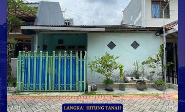 TERMURAH RUMAH HITUNG TANAH KAVLING MULYOSARI TENGAH SURABAYA MULYOREJO LANGKA JARANG ADA
