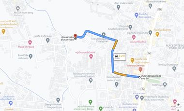 Land for sale in Hang Dong, Chiang Mai, Soi Thetsaban Hang Dong 16