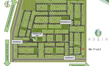 MC - FOR SALE: 301 sqm Residential Lot in Aveia by Alveo Land, Biñan, Laguna