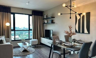 📍Urgent sale!The Base Park East 2 Bedrooms 1 Bathroom 49.75 SQ.M., 18th+ Floor, Corner Unit, Fully Furnished with Closed Kitchen 📍Only THB 5.19 Million Baht!
