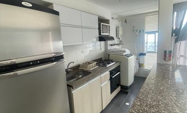 ARRIENDO AMOBLADO 3 ALC CACIQUE MODERNO AIRE ACONDICIONADO