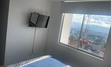 ARRIENDO AMOBLADO 3 ALC CACIQUE MODERNO AIRE ACONDICIONADO