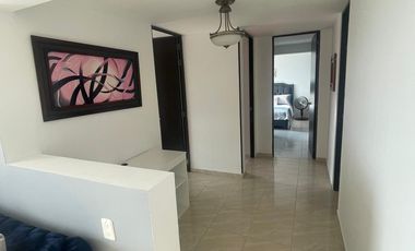 ARRIENDO AMOBLADO 3 ALC CACIQUE MODERNO AIRE ACONDICIONADO