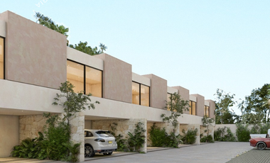 Casa tipo Town House en venta  con alberca privada y terraza