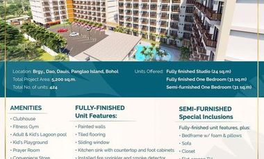Affordable Reseidential and Commercial Condo in Panglao