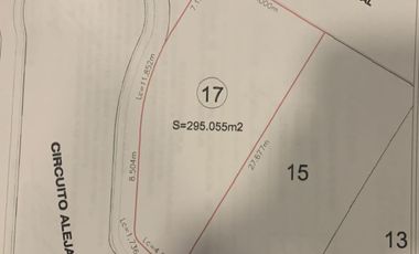 TERRENO EN VENTA PARQUE CAIRO LOMAS DE ANGELÓPOLIS