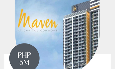 Studio Condominium for sale in The Maven at Capitol Commons, Pasig City