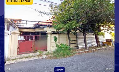 Rumah Hitung Tanah Manyar Kartika Sukolilo Surabaya Timur dekat Ngagel Wisma Mukti Klampis