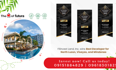 Filinvest two (2) bedroom condominium unit (5th Floor) at Dagupan City, Pangasinan (Futura One Fora Dagupan)