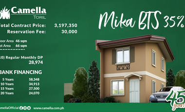 House and Lot in Davao City_Camella Toril