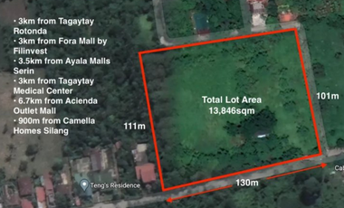 LOT FOR SALE IN AMADEO CAVITE NEAR TAGAYTAY