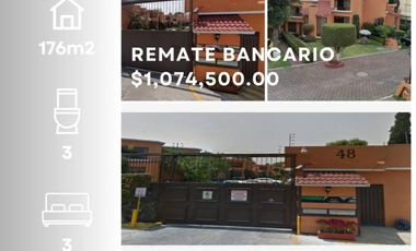 Oportunidad de Remate Bancario ( calle Industria #48 casa 7, Col. Axotla, Del. Alvaro Obregon)