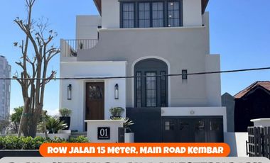 Rumah Raya Pondok Tjandra / Candra Indah Main Road Boulevard 2 Lantai Mewah Terbaru