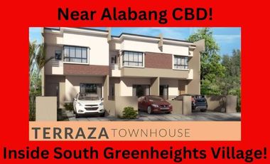 House for sale in South Greenheights village muntinlupa Bigger lot area Few units left near Alabang