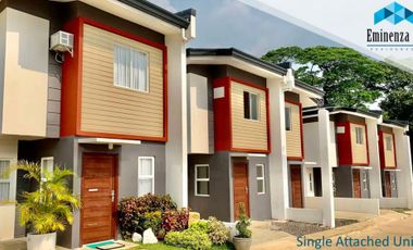 Single Attached For Sale Eminenza III Residences in San Jose Del Monte Bulacan