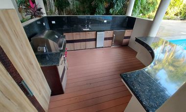 Vía a La Costa, Renta de Hermosa Casa con Acabados de Lujos y Piscina 4 Dorm.