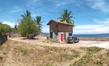 BEACH FRONT HOUSE AND LOT FOR SALE IN SIATON ID 14863