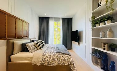 Newly built house for sale Modern style, elegantly decorated, with private swimming pool, Hang Dong, Chiang Mai.