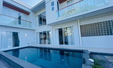 Newly built house for sale Modern style, elegantly decorated, with private swimming pool, Hang Dong, Chiang Mai.
