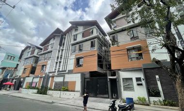Upscale 4-Bedroom Townhouse for sale at Loyola Manila near San Sebastian College