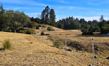 HERMOSO TERRENO MUY CERCA DE LA PRESA SANTA ROSALIA Y A 10 MINUTOS DE MINERAL DEL MONTE