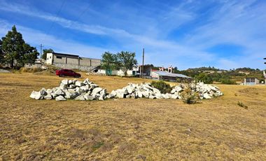HERMOSO TERRENO MUY CERCA DE LA PRESA SANTA ROSALIA Y A 10 MINUTOS DE MINERAL DEL MONTE