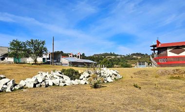 HERMOSO TERRENO MUY CERCA DE LA PRESA SANTA ROSALIA Y A 10 MINUTOS DE MINERAL DEL MONTE