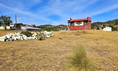 HERMOSO TERRENO MUY CERCA DE LA PRESA SANTA ROSALIA Y A 10 MINUTOS DE MINERAL DEL MONTE
