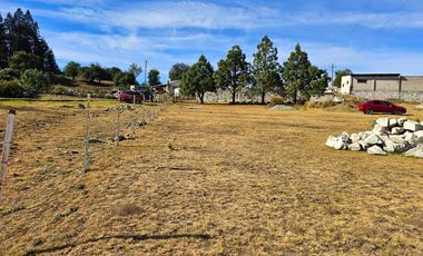 HERMOSO TERRENO MUY CERCA DE LA PRESA SANTA ROSALIA Y A 10 MINUTOS DE MINERAL DEL MONTE