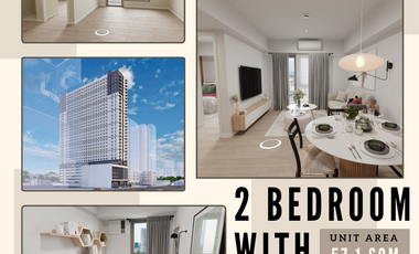 2 Bedrooms With Balcony For Sale in Centralis Towers, Pasay City