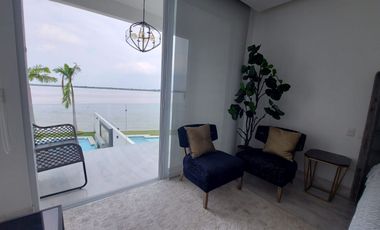 Isla Mocoli, Rento Hermosa Casa de Estreno con Piscina y Vista Al Rio
