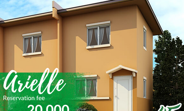 2 Bedrooms, 1 Toilet and Bath townhouse and lot in Digos