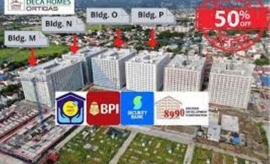 Condo For Sale Near Valle Verde Subdivision Urban Deca Ortigas Rent to Own thru PAG-IBIG, Bank and In-house