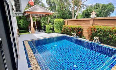 House for sale with private pool in Huai Pattaya.